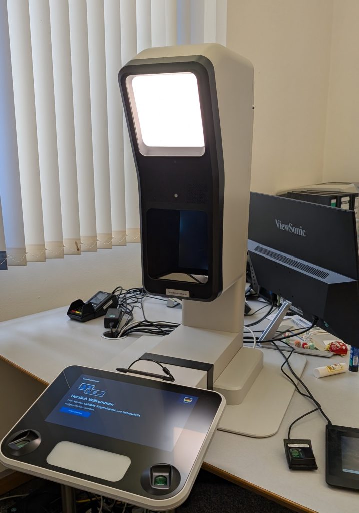 EWO -Beantragung Personalausweis / Reisepass – Lichtbildautomat in Betrieb genommen!