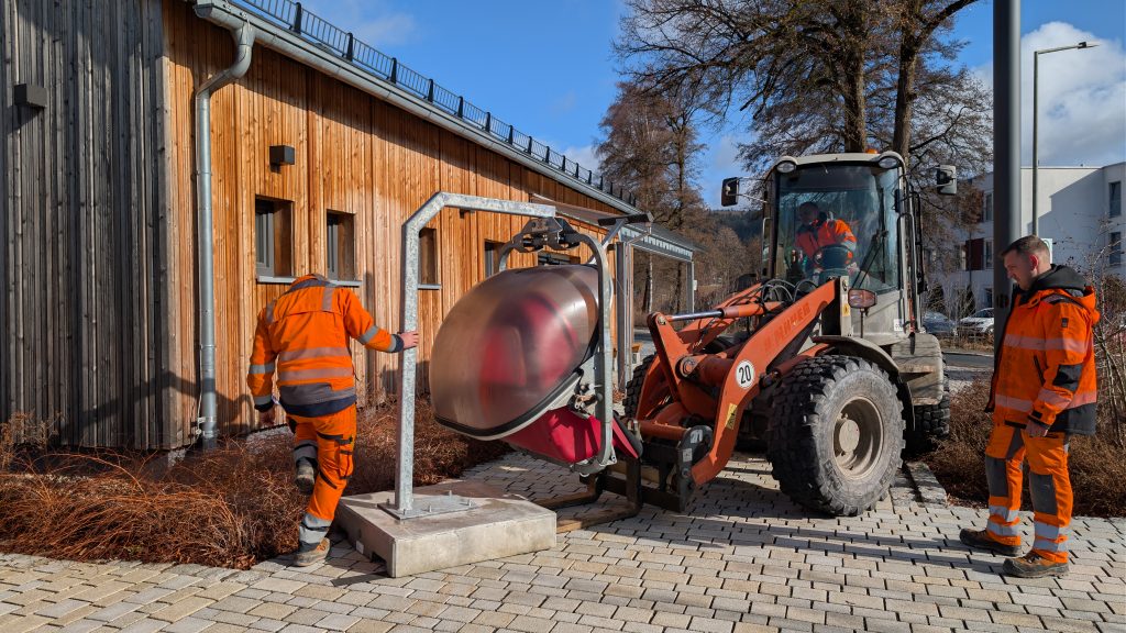 Ein neues Fotomotiv in Warmensteinach!